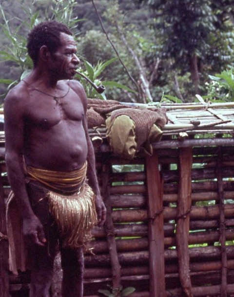 a man wearing traditional clothing